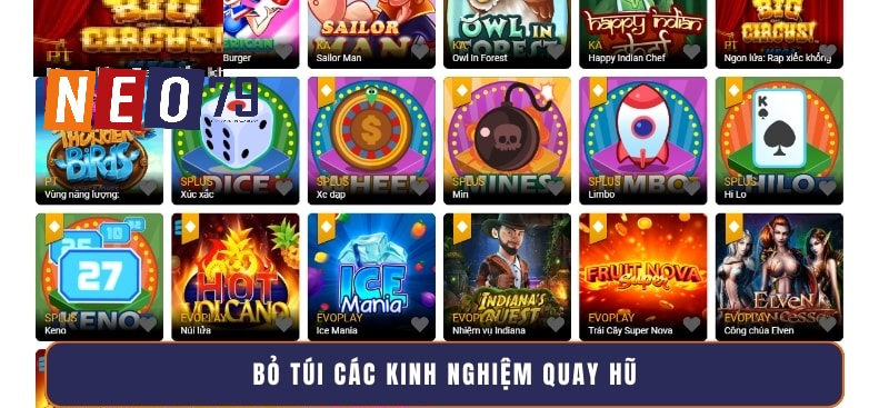 Nổ hũ online Neo79 mở ra thế giới quay hũ cực đà